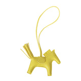 Hermes Rodeo Bag Charm PM Lime Milo Lambskin - Thumbnail View 2