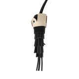 Hermes Chouette Charm Black, Gris Misty, Blanc, Craie Milo Lambskin, Swift, Epsom - Thumbnail View 3