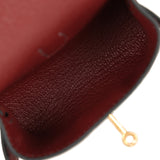 Hermes Kelly Festival Bag Charm Rouge H Ostrich Gold Hardware - Thumbnail View 8