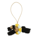 Hermes "A La Mer" Budy Charm Black, Dune, Craie, Jaune De Naples, Vert Peppermint Merino Wool, Milo Lambskin - Thumbnail View 1