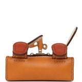 Hermes Mini Kelly Doll Idole Bag Charm Naturel Sable Butler and Nata, Brique, Jaune Mango Chevre Mysore Palladium Hardware - Thumbnail View 6