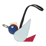 Hermes Birdy Charm Bleu Brume, Rose Mexico, Bleu Royal, Cuivre, Nata, Black Epsom, Chevre Mysore, Swift, Milo Lambskin Palladium Hardware - Thumbnail View 1