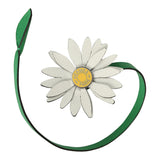Hermes Marguerite Charm New White Evercolor, Bambou Chevre Chamkila, Jaune De Naples Enamel Palladium Hardware - Thumbnail View 1