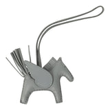 Hermes Pegase Rodeo Bag Charm PM Gris Pantin Milo Lambskin - Thumbnail View 2
