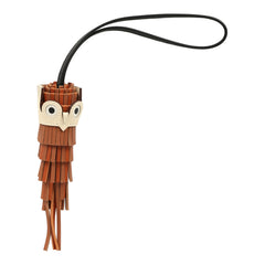 Hermes Chouette Owl Charm Pain D'Epice, Black, Gold, Nata, White Milo, Swift, Epsom