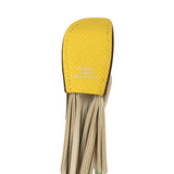 Hermes Poisson Charm Jaune De Naples Epsom, Craie, Vert Criquet, Milo Lambskin - Thumbnail View 5