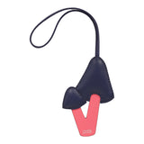 Hermes Petit H Mushroom Charm Purple Milo Lambskin, Gris Suede, Rose Azalee Epsom - Thumbnail View 2