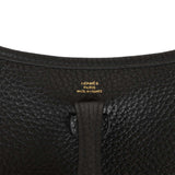 Hermes Evelyne TPM Black Clemence Gold Hardware