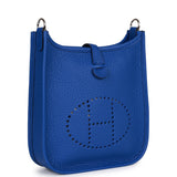 Hermes Evelyne TPM Bleu Royal Clemence Palladium Hardware