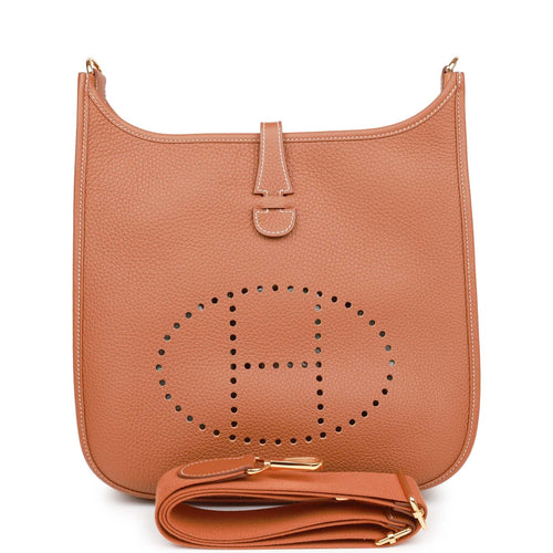Hermes Evelyne III PM Gold Clemence Gold Hardware