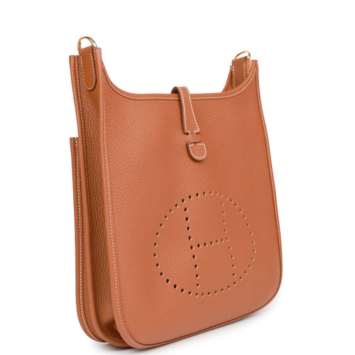 Hermes Evelyne III PM Gold Clemence Gold Hardware