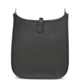 Hermes Evelyne TPM Black Clemence Gold Hardware