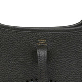 Hermes Evelyne TPM Black Clemence Gold Hardware