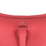 Hermès Evelyne TPM Rose Sakura Clemence Palladium Hardware