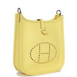 Hermes Evelyne TPM Limoncello Clemence Palladium Hardware