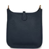 Hermes Evelyne TPM Bleu Nuit Clemence Gold Hardware