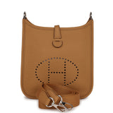 Hermes Evelyne TPM Biscuit Clemence Palladium Hardware