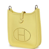 Hermes Evelyne TPM Limoncello Clemence Palladium Hardware