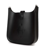 Hermes Evelyne III PM Sellier Black Vache Hunter Palladium Hardware