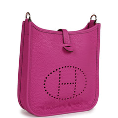 Hermes Evelyne TPM Magnolia Clemence Palladium Hardware