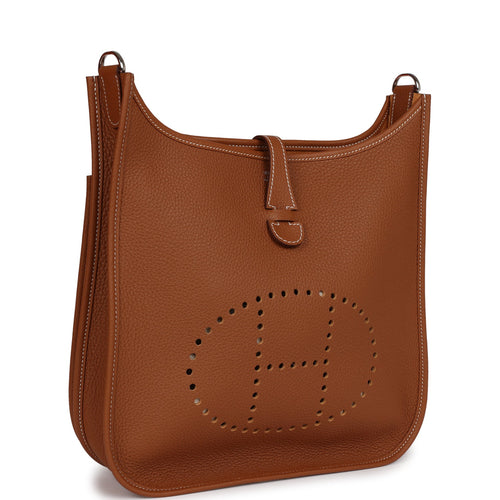 Hermes Evelyne III PM Gold Clemence Palladium Hardware