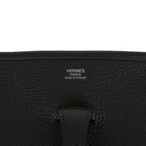 Hermes Evelyne III PM Black Clemence Palladium Hardware