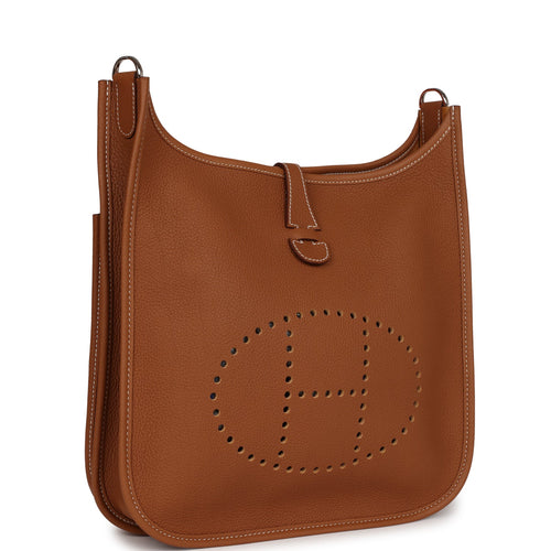 Hermes Evelyne III PM Gold Clemence Palladium Hardware