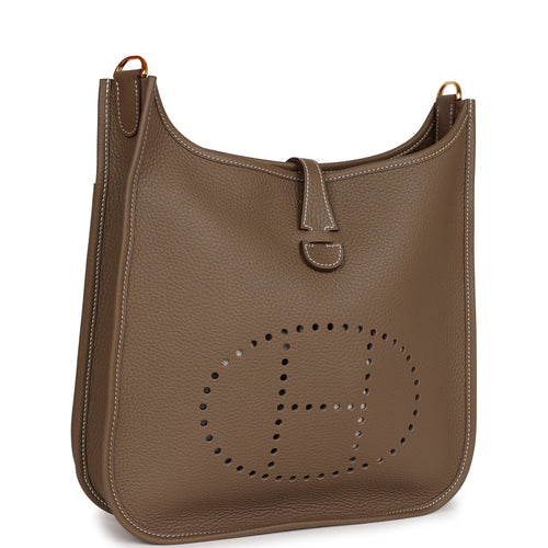 Hermès 2012 Pre-owned Evelyne 3 PM Shoulder Bag - Brown