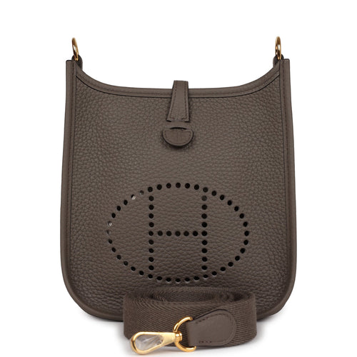 Hermes Evelyne TPM Etain Clemence Gold Hardware