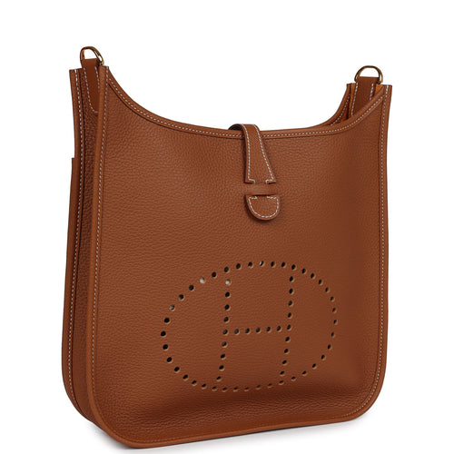 Hermes Evelyne III PM Gold Clemence Gold Hardware