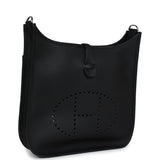 Hermes Evelyne III PM Black Clemence Palladium Hardware