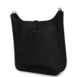 Hermes Evelyne III PM Black Clemence Palladium Hardware