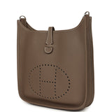 Hermes Evelyne PM Etoupe Clemence Palladium Hardware