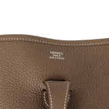 Hermes Evelyne PM Etoupe Clemence Palladium Hardware