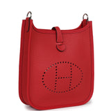 Hermes Evelyne TPM Vermillion Clemence Palladium Hardware