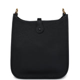 Hermes Evelyne TPM Black Clemence Gold Hardware