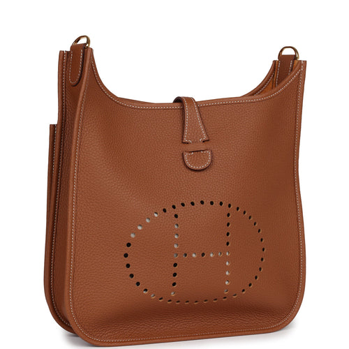 Hermes Evelyne III PM Gold Clemence Gold Hardware