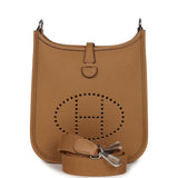 Hermes Evelyne TPM Biscuit Clemence Palladium Hardware