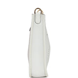 Hermes Evelyne TPM New White Clemence Gold Hardware