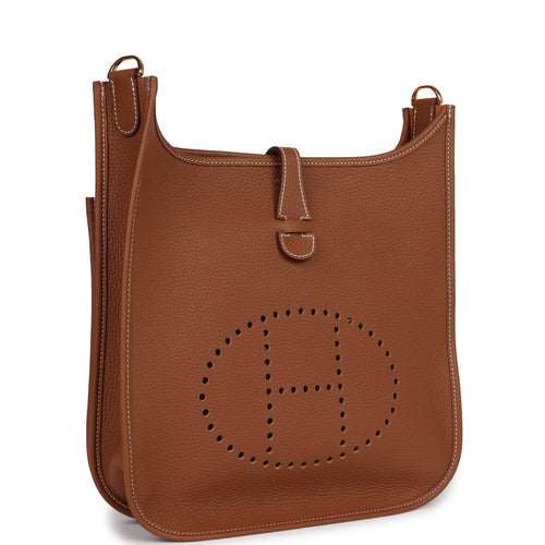 Hermes Evelyne III PM Gold Clemence Gold Hardware
