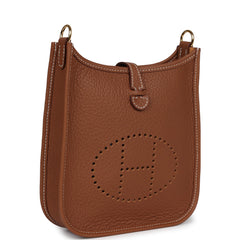 Hermes Evelyne TPM Gold Clemence Gold Hardware