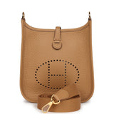 Hermes Evelyne TPM Biscuit Clemence Gold Hardware