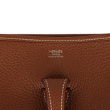 Hermes Evelyne III PM Gold Clemence Palladium Hardware