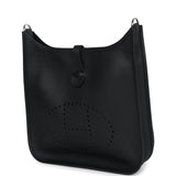 Hermes Evelyne III PM Black Clemence Palladium Hardware