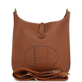 Hermes Evelyne III PM Gold Clemence Gold Hardware