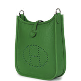 Hermes Evelyne TPM Vert Yucca Clemence Palladium Hardware