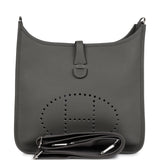 Hermes Evelyne III PM Gris Meyer Clemence Palladium Hardware