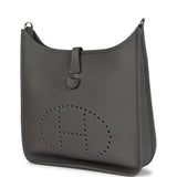 Hermes Evelyne III PM Gris Meyer Clemence Palladium Hardware