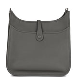 Hermes Evelyne III PM Gris Meyer Clemence Palladium Hardware