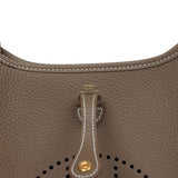 Hermes Evelyne TPM Etoupe Clemence Gold Hardware